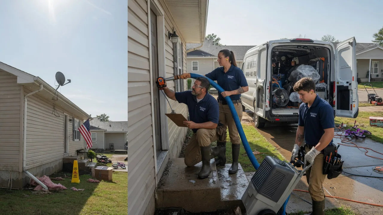 Ceiling Water Damage Restoration in Union, NE near me